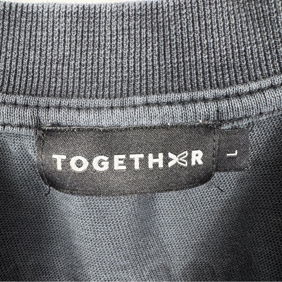 TOGETHXR "Everyone Watches Women's Sports" Tee, Charcoal, Size L - Picture 4 of 6